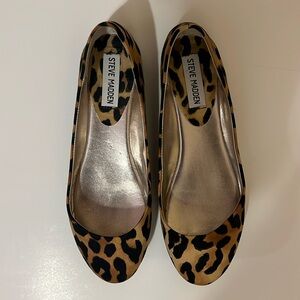 Steve Madden Heaven Leopard Ballet Flat 8.5